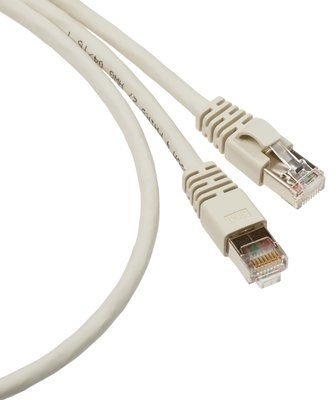 3M 7100105113 Коммутационный шнур медный кат. 5e, неэкранированный, RJ45-RJ45, серый,1м, U/UTP, LSZH