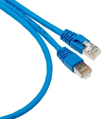 3M 7100105108 Коммутационный шнур медный кат. 6, неэкранированный, RJ45-RJ45, синий,3м, U/UTP, LSZH