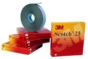 3M 7000138529 Scotch 23, самослип. резиновая изоляционная лента в инд. уп, 38мм х 9,1м