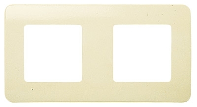 ABB 2274.1 BM Рамка 4-постовая, горизонтальная, без монтажных лапок, серия Stylo, цвет слоновая кость