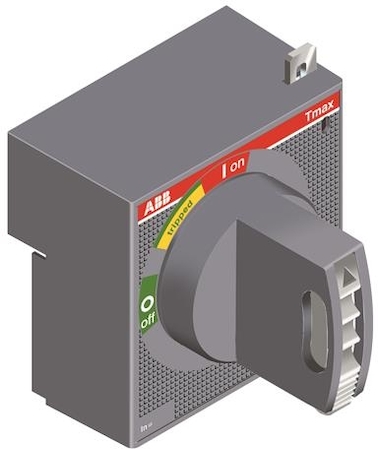 ABB 1SDA051388R1 Рукоятка поворотная на дверцу RHE_H_EM T1-2-3 HAND.EME. (только рукоятка аварийного исполнения)