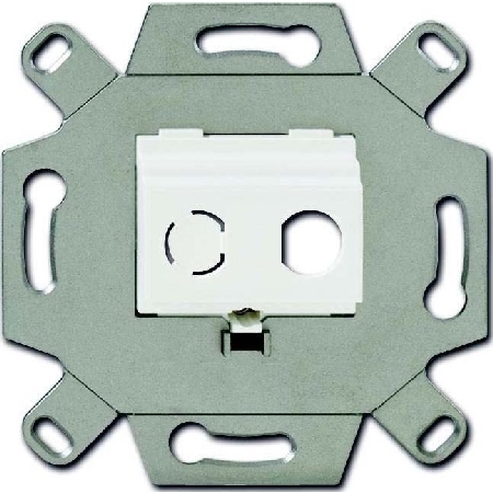 ABB 0230-0-0434 draagring v 2x f-connector alpinwit