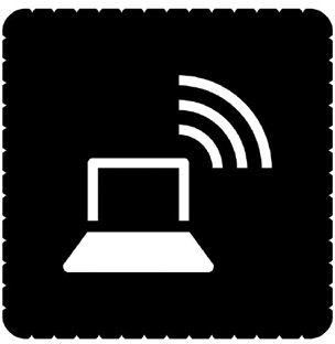 ABB 1799-0-0946 Пиктограмма информационная iceLight для 2068/1х, "Зона Wi-Fi"