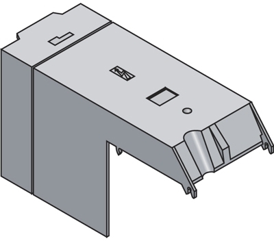 ABB 1SNA190019R2100 Крышка CPUF185/300 Защитная для D185,300