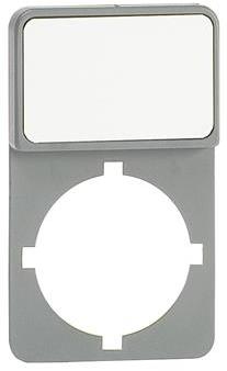 ABB 1SCA022556R1850 Additional lettering plate. Without engraving, black engraving from front side