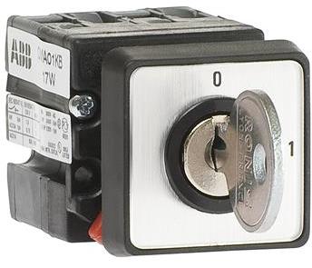 ABB 1SCA022570R7810 Cam switch. ON-OFF switches. Miniature, door mounted