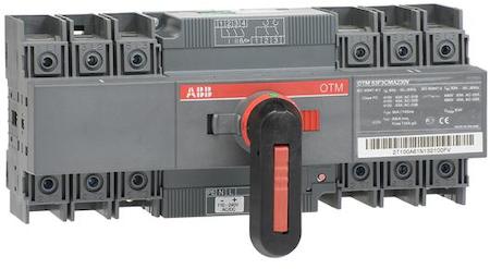 ABB 1SCA124060R1001 Change-over switch, motor operation, I-O-II -operation, open transition