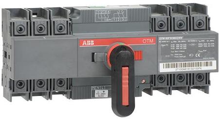 ABB 1SCA120093R1001 Change-over switch, motor operation, I-O-II -operation, open transition