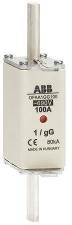 ABB 1SCA022703R2690 HRC fuse link, gG, NH1, DIN-type