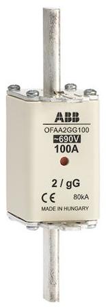 ABB 1SCA022701R0530 HRC fuse link, gG, NH2, DIN-type