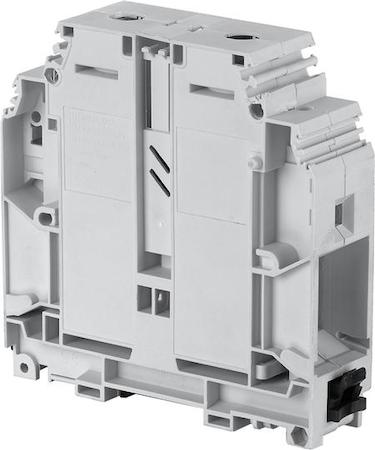 ABB 1SNA399717R0600 blue Screw Clamp Terminal Blocks D150/31.D10.N delivered with end plate and 10 mm² (6 AWG) output