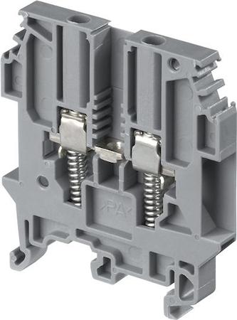 ABB 1SNA115930R1300 grey Screw Clamp Terminal Blocks M4/6.RS compression clamp terminal for bare wire or equipped with bent lug