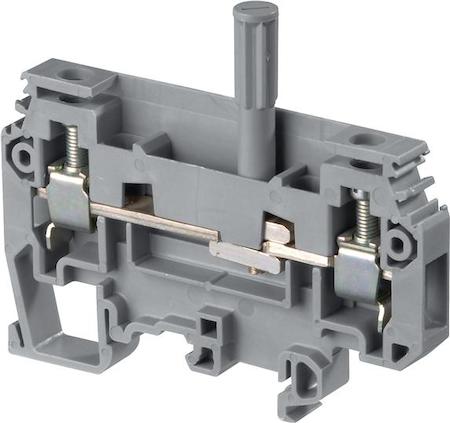ABB 1SNA115239R2200 grey Screw Clamp Terminal Blocks M6/8.ST3 equipped with 2 test socket DIA. 4 mm / .16"