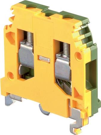 ABB 1SNA165114R1700 green/yellow Screw Clamp Terminal Blocks M6/8.P