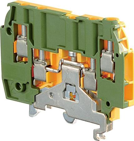 ABB 1SNA195638R2300 green/yellow Screw Clamp Terminal Blocks M4/6.4A.P