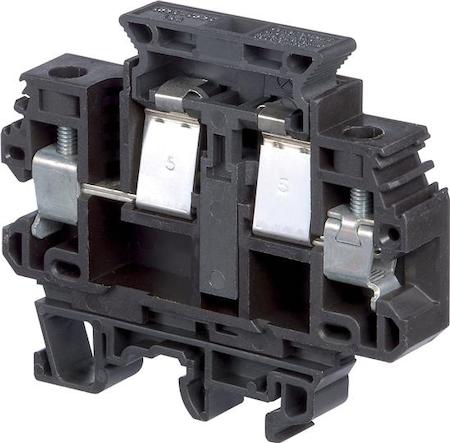 ABB 1SNA199012R1700 black Screw Clamp Terminal Blocks MU10/13.SF1 for blown fuse indicator (to be orderedseparately)