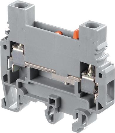 ABB 1SNA115359R0200 grey Screw Clamp Terminal Blocks M6/8.STA equipped with 2 test sockets screws DIA. 4 mm / .16"