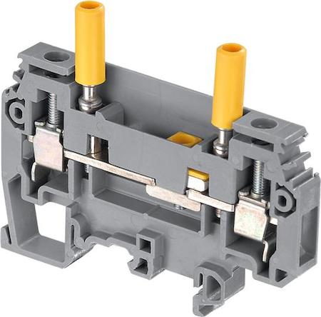 ABB 1SNA195639R2400 beige Screw Clamp Terminal Blocks M6/8.ST1.V0.IP20 equipped with 2 test socket screws DIA. 4 mm / .16"