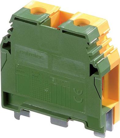 ABB 1SNA165111R1400 green/yellow Screw Clamp Terminal Blocks M35/16.P