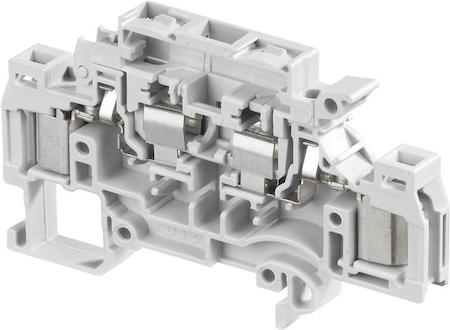 ABB 1SNA199208R1100 grey IDC Terminal Blocks D1.5/8.SFT.ADO with DIA. 2 or 2,3 mm screw test socket for test