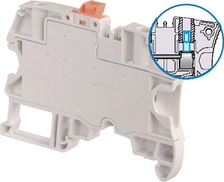 ABB 1SNK506321R0000 ZS4-S-T2-R1-BL Screw Clamp Terminal Blocks