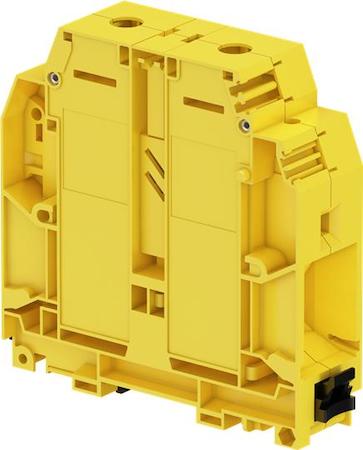 ABB 1SNK531060R0000 ZS150-YL Screw Clamp Terminal Block - Feed-through - Yellow