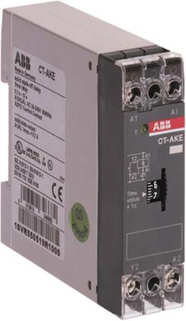 ABB 1SVR550519R1000 CT-AKE Time relay, OFF-delay