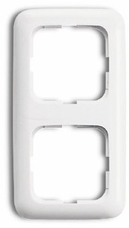 ABB 1725-0-1466 Рамка 2-постовая, серия Reflex SI, цвет альпийский белый