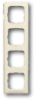 ABB 1725-0-0647 Рамка 4-постовая, серия Busch-Duro 2000 SI, цвет слоновая кость