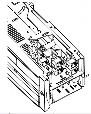 ABB 1SEP304446R0002 Кабельные зажимы для XR2/3 2x240мм (набор 3шт.)