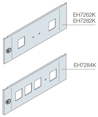 ABB EH7284K Дверь отсека под 4 изм устр-ва 96x96 200x800мм ВхШ
