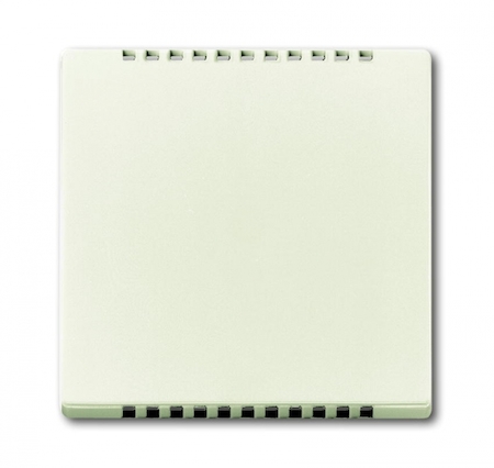 ABB 6599-0-3001 Плата центральная (накладка) для усилителя мощности светорегулятора 6594 U, KNX-ТР 6134/10 и цоколя 6930/01, серия solo/future, цвет chalet-white
