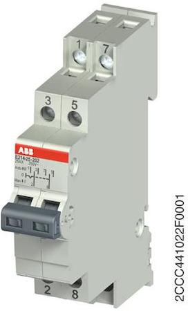 ABB 2CCA703031R0001 E214-25-10 Group switch 25A 2x I-0-II 250VAC