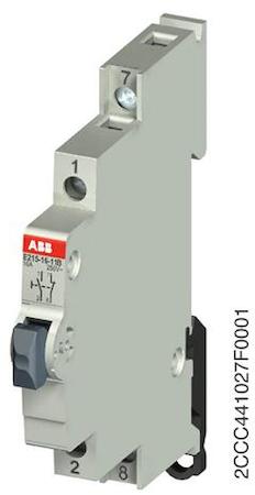 ABB 2CCA703150R0001 E215-16-10 B Push button grey 16A 1NO+1NC 250VAC