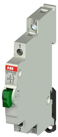 ABB 2CCA703152R0001 E215-16-10 D Push button green 16A 1NO+1NC 250VAC