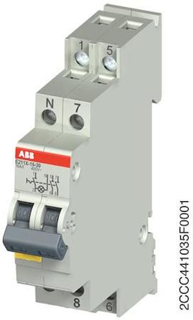 ABB 2CCA703116R0001 E211-25-10 X-25-30 Switch with yellow LED 25A 3NO 250VAC