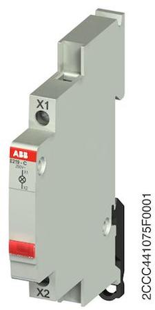 ABB 2CCA703421R0001 E219-42-10C48 Indicator light red LED 12 … 48V AC / DC