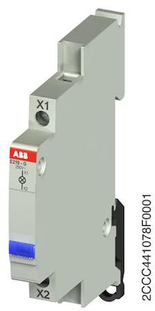 ABB 2CCA703424R0001 E219-42-10C48 Indicator light blue LED 12 … 48V AC / DC
