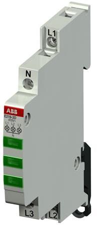 ABB 2CCA703901R0001 E219-90-10C3D Indicator light with 3 green LEDs 415/230VAC