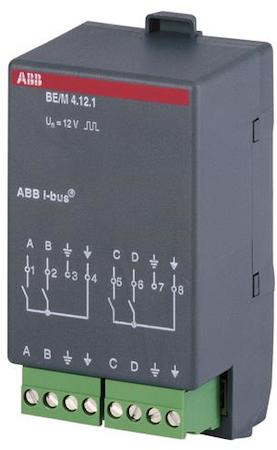ABB 2CDG110007R0011 BE/M4.12.1 Binary Input Mod, 4F, Scan