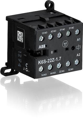 ABB GJH1213001R7221 K6S-22Z-1.7-71 Mini Contactor Relay