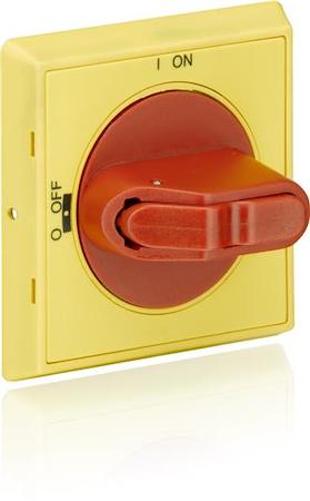 ABB 1SAM201920R1002 MSHD-LY Handle, IP64, red/yellow,