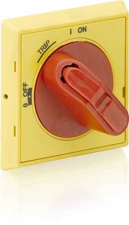 ABB 1SAM201920R1012 MSHD-LTY Handle, IP64, red/yellow,