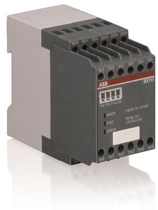 ABB 1SAJ611000R0101 DX111 IO-Module for UMC100, DI and Supply 24VDC