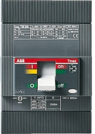 ABB 1SDA051247R1 Выключатель автоматический T3N 250 TMD250-2500 3p F F