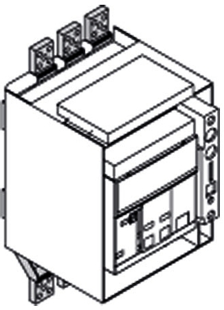 ABB 1SDA073941R1 Комплект силовых выводов фиксированной части EF на нижние выводы E1.2 W FP 3шт (устанавливаются на заводе)