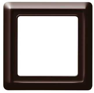 ABB 1730-0-0275 Рамка 1-постовая, серия Allwetter 44, цвет коричневый