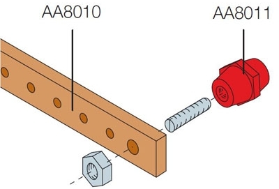 ABB AA8011 Изолятор шины (1упак=5шт)