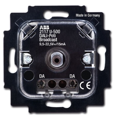 ABB 6599-0-2987 Механизм светорегулятора DALI, поворотный, пассивный