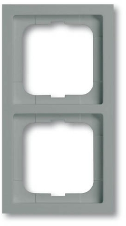 ABB 1754-0-4198 Рамка 2-постовая, серия future, цвет stone/серый